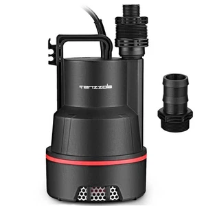1/4 HP Submersible Water Pump 2000GPH for Pool Garden Basement Drainage - Picture 1 of 6