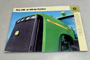 John Deere 9120 9220 9320 9420 9520 Traktor 2001 Prospekt - Bild 1 von 3