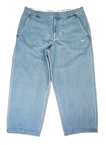 NWT Nike SB EI Mens Loose Fit Straight Leg Stacked Length Cordura Jeans 36 $195 - Picture 1 of 12