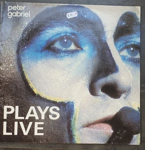 Peter Gabriel - Plays Live UK 2-LP Vinyl Record VG+/VG+ Play Tested - Picture 1 of 3