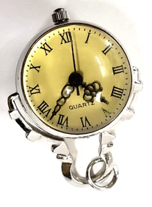 Victorian Trading Co Unique Pendant Watch Acrylic See-Thru Bubble Round - Picture 1 of 6
