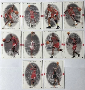 1998-99 Upper Deck SP Authentic Chicago Bulls Michael Jordan 10 Card Set #1-10 - Picture 1 of 7