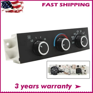 For Chevrolet GMC Express 2500 3500 599-217 A/C Heater Climate Control Panel - Picture 1 of 11