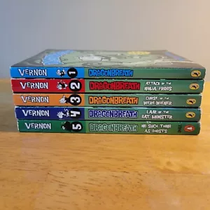 Lot Of 5 DRAGONBREATH Books Ursula Vernon Paperback 1,2,3,4, 5 - Imagen 1 de 4
