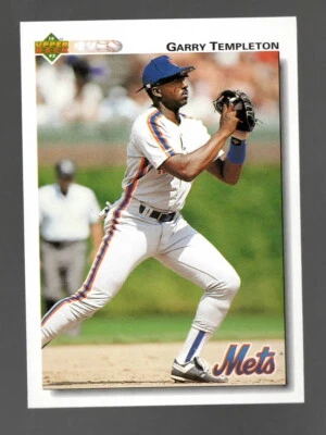 1992 Upper Deck #411 Garry Templeton Near mint or better - Image 1 of 2