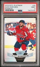 2019 OPC O-Pee-Chee Platinum Alexander Ovechkin Rainbow PSA 9 Capitals Graded
