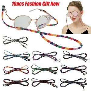 10X Sunglass Eyeglass Neck Strap Sports Read Glasses Cord Lanyard Holder String - Picture 1 of 8