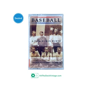 Baseball By Ken Burns Soundtrack Cassette Tape (1994) Score NOS PROMO SEALED - Picture 1 of 3