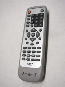 Amstrad telecomando originale dvd grigio argento e nero - Foto 1 di 2