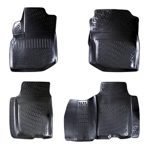 Car Floor Mats Liners For Honda Fit 2008-2015 All Season Heavy Duty 3D Auto Rugs - Picture 1 of 12