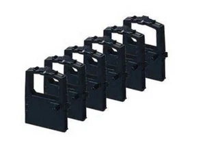 6 ea Oki 52102001/52104001 Microline 320 Seamless Turbo Black - Picture 1 of 10