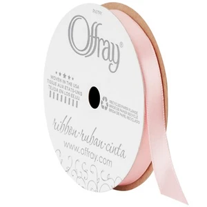 Offray 12 pk Satin Carnation 3/8 inch Ribbon 6 Yards Brand New - Picture 1 of 1