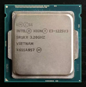 Intel Xeon E3-1225 V3 4-core 4-thread 8MB 84W 3.30GHz LGA1151 CPU processor - Picture 1 of 1