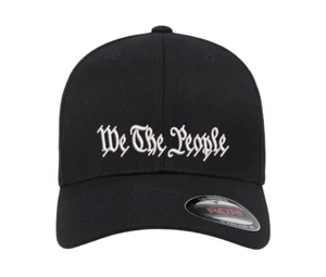 Sombrero Flexfit Bordado Patriótico We The People Constitution - Imagen 1 de 24