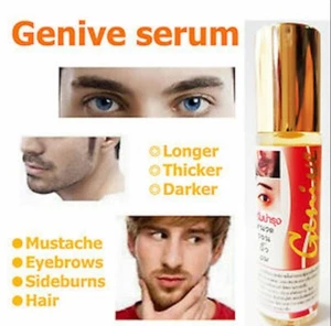 GENIVE Serum Lash Nature Growth Simulator Eyebrow Eyelash Longer Thicker 10ml  - Picture 1 of 10