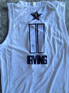 Kyrie Irving Signed Autograph Auto All Star Game Boston Celtics Jersey JSA COA - Picture 1 of 4