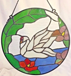 Atrapasol cisne vitral 10" - Imagen 1 de 2
