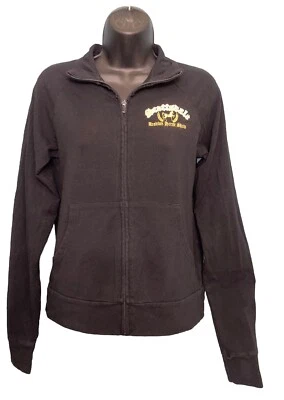 SUDADERA SCOTTSDALE ÁRABE HORSE SHOW BORDADA CREMALLERA MUJER PEQUEÑA BELLA NEGRA Foto 1 de 4