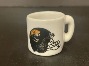 NFL Jacksonville Jaguars 1.25" MINI Coffee Mug Collectable Souvenir - Picture 1 of 2