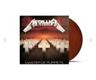 Metallica   Master Of Puppets   Limited Edition Red Colored Vinyl Sealed