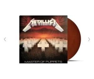 Metallica - Master of Puppets - Limited Edition Red Colored Vinyl (SEALED!) - Bild 1 von 6