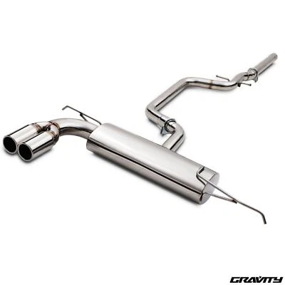 SISTEMA DI SCARICO POSTERIORE CAT INOX PER AUDI A3 8PA 5DR 1.4 1.6 TDI TFSI 2003-2012 - Immagine 1 di 4