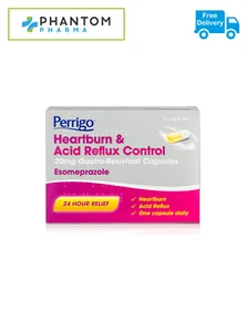 Perrigo - Heartburn & Acid Reflux Control - Gastro Resistant 20mg - 14 Capsules - Picture 1 of 4