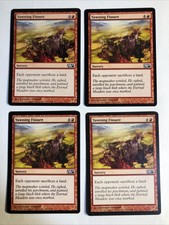 4x MTG Core set 2010 M10 Yawning Fissure NM Magic the Gathering
