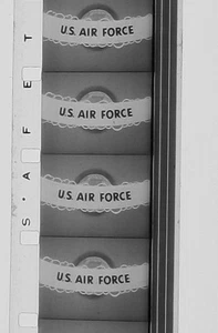 US AIR FORCE RECRUITMENT COMMERCIAL 16MM B & W FILM SOUND NO REEL B1 - Picture 1 of 6