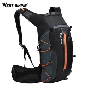 WEST BIKING Deportes al Aire Libre Ciclismo Bolsa Senderismo Hidratación Paquete Mochila Naranja 10L - Imagen 1 de 14