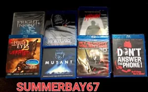 Fight Night MadMan Mortuary Mutant Horror Lot Brand New Blu-Ray Unopened - Picture 1 of 2