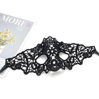 Gothic Sexy Lace Face Eye Mask Masquerade Ball Costume Party Halloween Gifts - Image 1 of 4