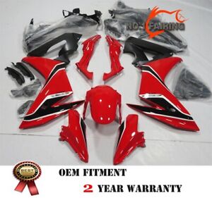 Motorcycle Fairing ABS Injection Mold For Honda CBR650F 2014-2018 CBR 650F Red