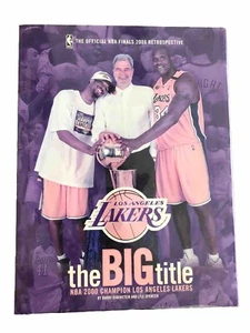 The Official NBA Finals 2000 Prospective Book Kobe Bryant Shaquille ONeal Lakers - Picture 1 of 4