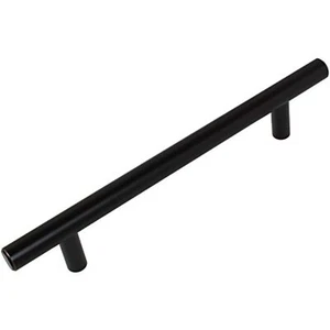 Tirador de manillar sólido acabado bronce frotado con aceite centro a centro GlideRite de 5 pulgadas - Imagen 1 de 7