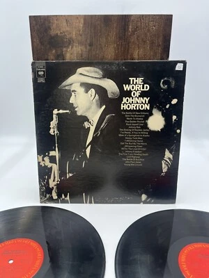 The World of Johnny Horton - 1971 Vinyl LP - G 30884 Free Shipping! - Image 1 of 4