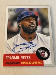 2022 Topps Chrome Platinum Anniversary FRANMIL REYES AUTO GUARDIANS CPA-FR - Picture 1 of 2