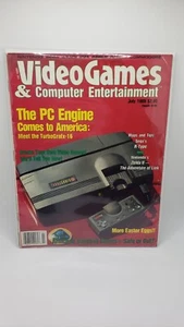 Video Games & Computer Entertainment Magazine July 1989 - TURBOGRAFX-16 RARE - Picture 1 of 3