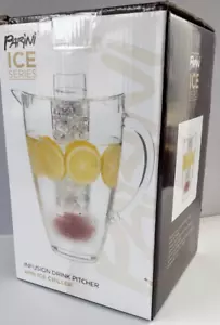 Parini Ice Series Infusion Drink Pitcher With Ice Chiller New - Picture 1 of 4
