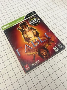 Fable Xbox Official Strategy Guide Prima - Missing Poster - Picture 1 of 15