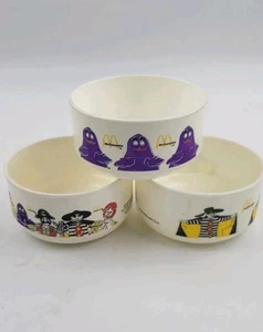 Vintage McDonald's Plastik-Cereal-Schalen Whirley Industries 1983 Charge Of 3 - Bild 1 von 7