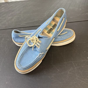 Women’s Sperry Top-Sider Blu Boat Shoes 7.5 - Picture 1 of 6