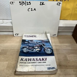 CLYMER Physical Book for Kawasaki Vulcan 1600 Series (2003-2008) | M245 - Picture 1 of 4