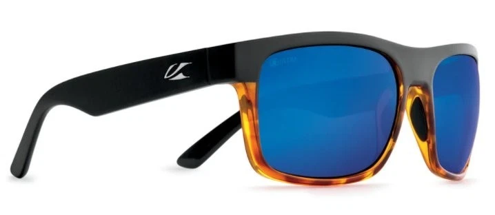 Novo Óculos de Sol Polarizado Kaenon BURNET XL Preto Tartaruga Azul Ultra Pacífico - Imagem 1 de 1
