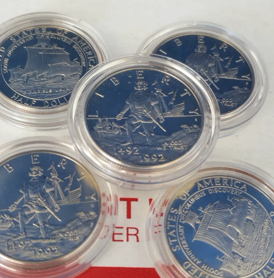 1992 S Columbus Quincentenary Commemorative Half Dollar 50¢ - Proof - Image 1 of 1