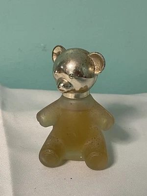 Botella esmerilada vintage Avon oso de peluche dulce honestidad perfume .75 oz Foto 1 de 3