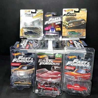 Fast & Furious Hot Wheels Collectors Lot Of 8 See Details NEW - Image 1 of 4