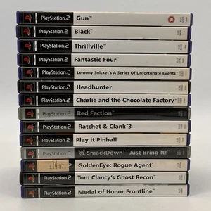 Sony PlayStation 2 Games Bundle With Manuals - Picture 1 of 20