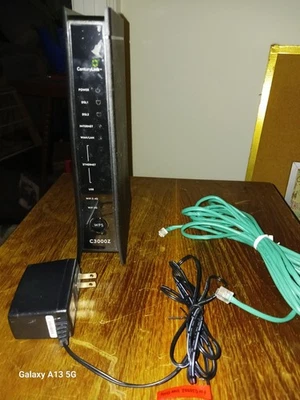CenturyLink C3000Z Zyxel Wireless WiFi Modem Router - Image 1 of 3