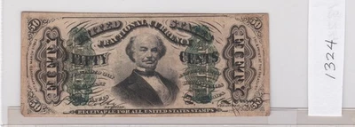 FR-1324 $0.50 Third Issue Fractional Currency - 50 Cents - XF Note - Image 1 of 2